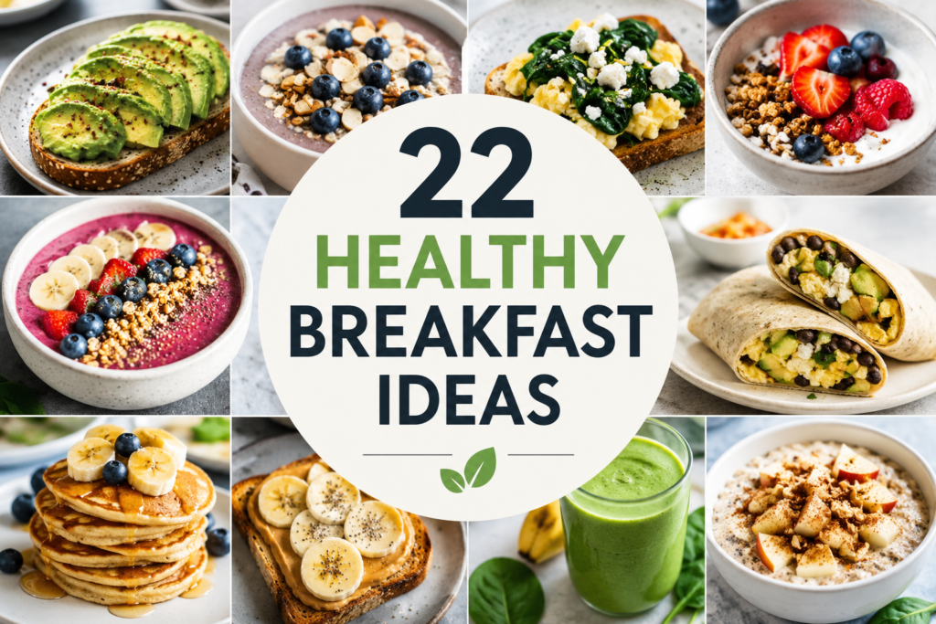22 Healthy Breakfast Ideas