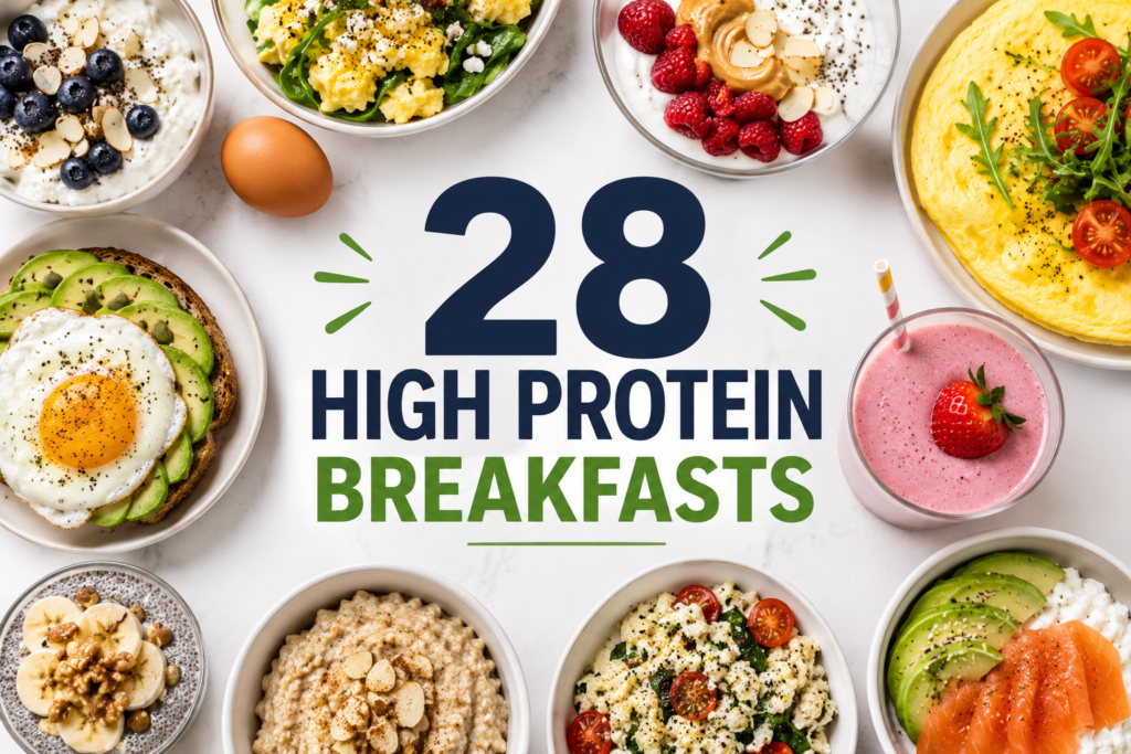 High Protein Breakfasts