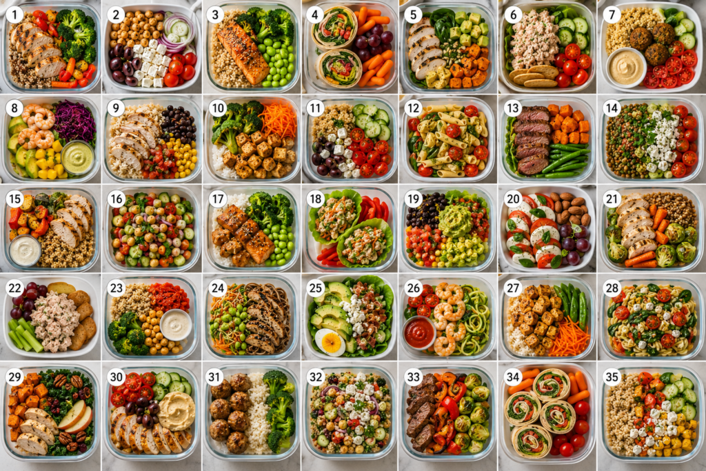 Healthy Work Lunches