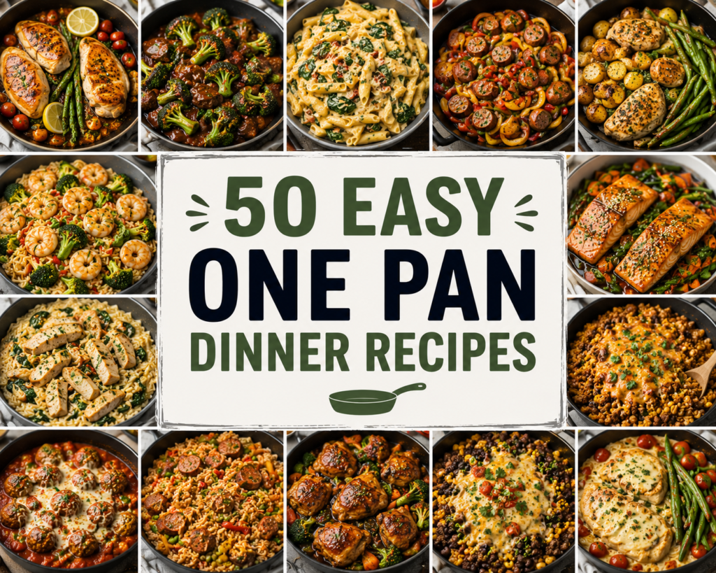 One Pan Dinner Recipes